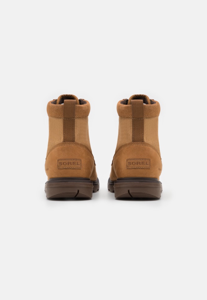 Camel Brown Carson Moc Wp Lace-Up Ankle Boots Sorel