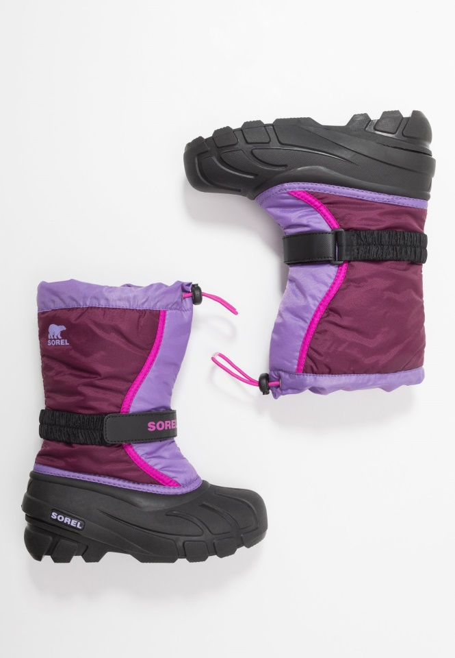 Sorel Purple Dahlia/Paisley Purple Youth Flurry Winter Boots